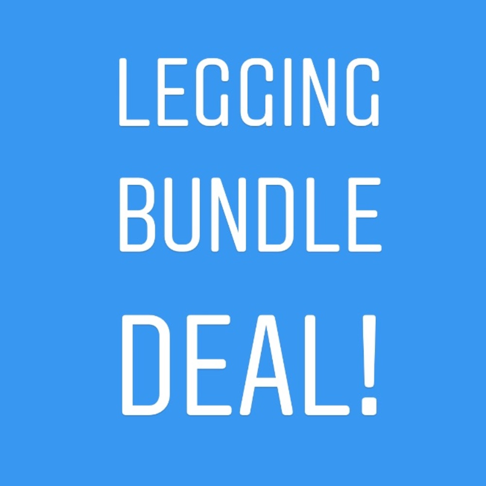 Bundle of 3 Leggings!
